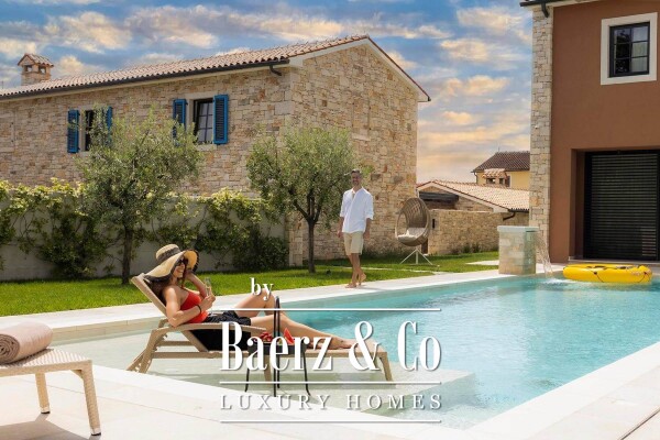 photo 43 Istria, Kanfanar, complex of beautiful stone houses 1561 m2 on a large garden