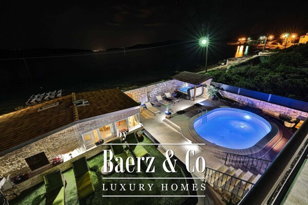 photo 8 The island of Drvenik traditional Dalmatian style villa with yard & swimming pool