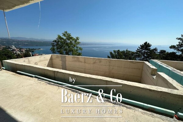 photo 13 Opatija, four-room apartment with a view of the entire Kvarner, NKP 200 m2