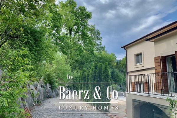 photo 4 Brseč - a beautiful luxury villa with a pool and a panoramic view of the sea