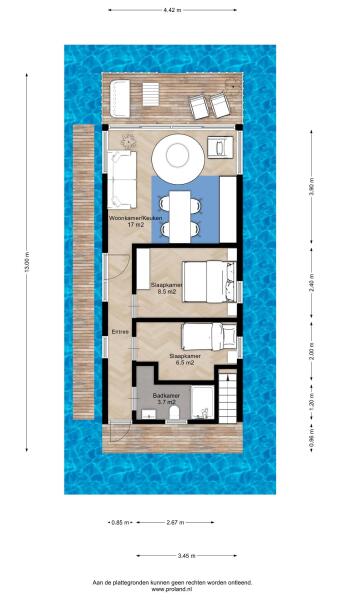 Floor Plan 1 - Vuurtorenweg 0 ong