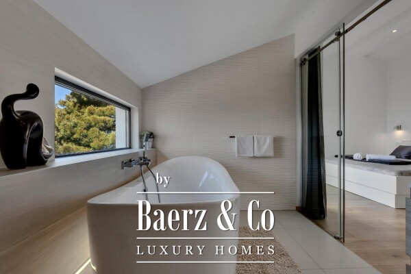 photo 19 Makarska, a modern villa of rustic Dalmatian charm with a sea view