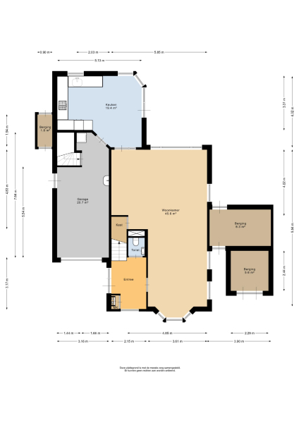 Floor Plan 1 - Lopikerweg 1 b