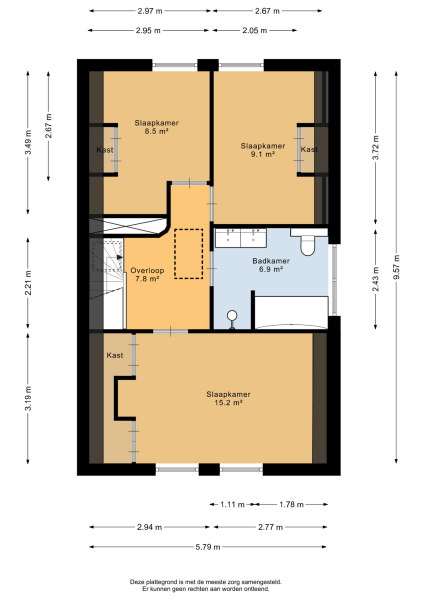 Floor Plan 3 - Lopikerweg 1 b