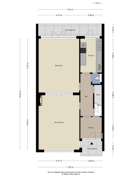 Floor Plan 2 - Prins Bernhardlaan 53