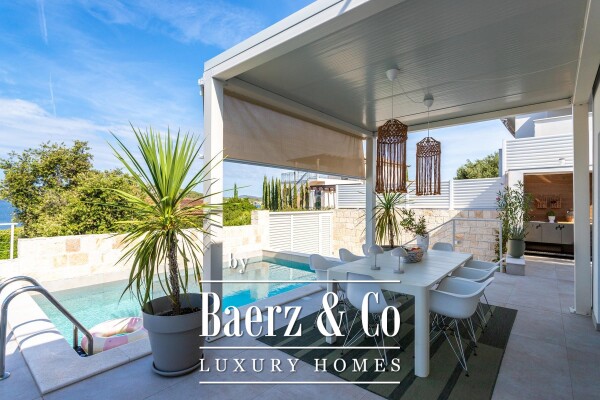 photo 34 Rogoznica, Ražanj, beautiful house with a swimming pool and sea view, 390,51 m²