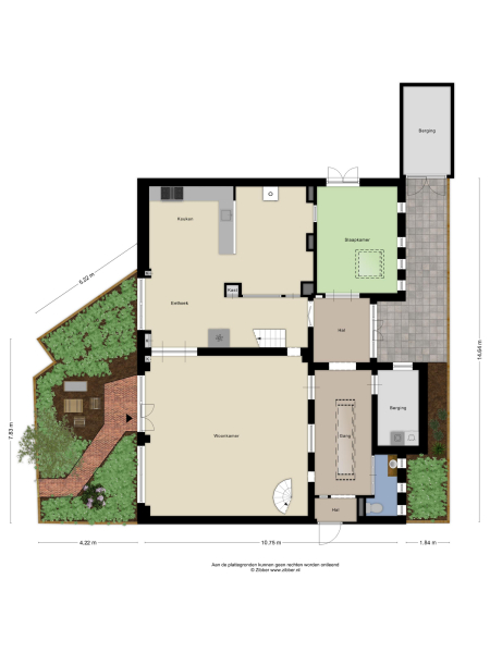 Floor Plan 1 - Hilleniussingel 25