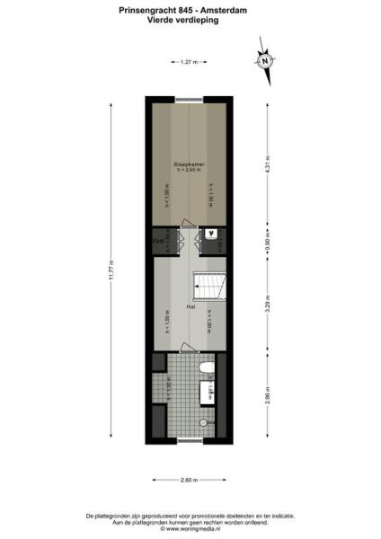 Floor Plan 5 - Prinsengracht 845