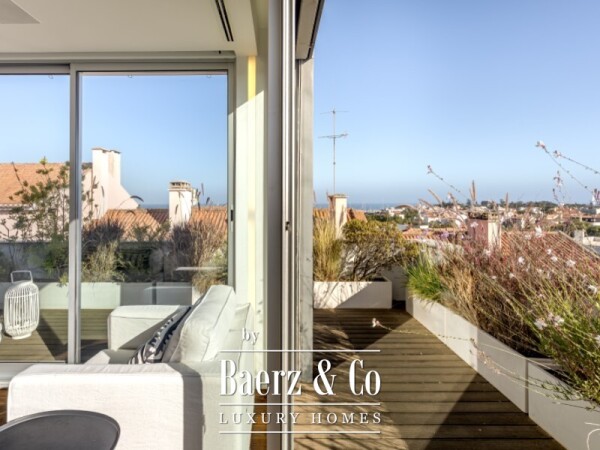 photo 2 3 + 2 Bedroom Duplex Penthouse with Private Terraces, Pool and Sea View in Cascais