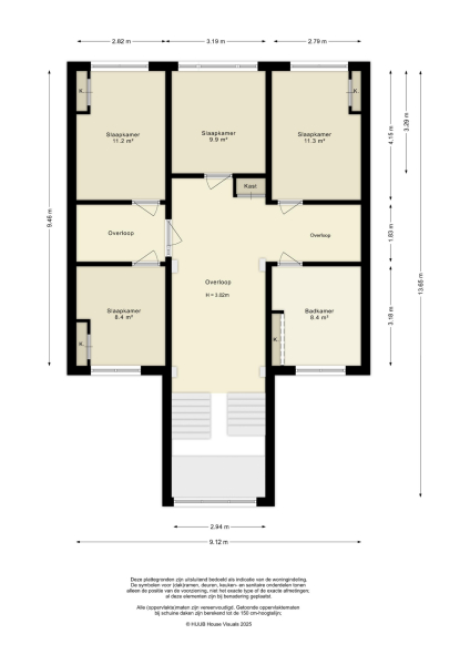 Floor Plan 4 - Groenelaantje 35 d