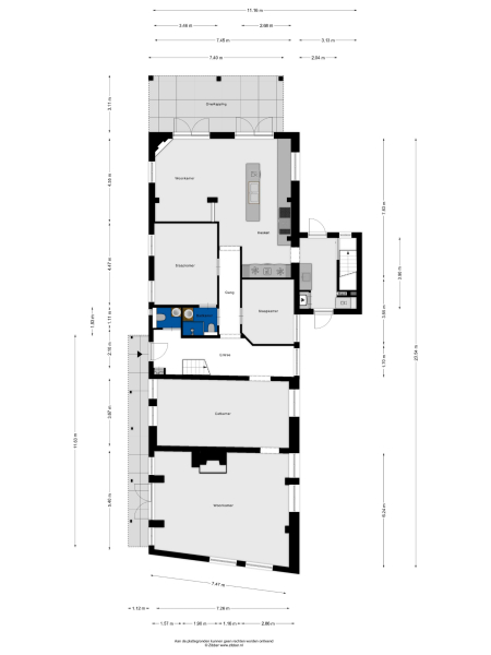 Floor Plan 1 - Kapelstraat 7