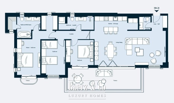 photo 20 Spacious Apartment with a Sea View in Montenegro