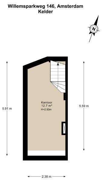 Floor Plan 3 - Willemsparkweg 146 H