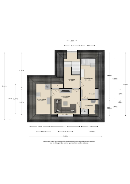 Floor Plan 3 - Jachtlaan 164