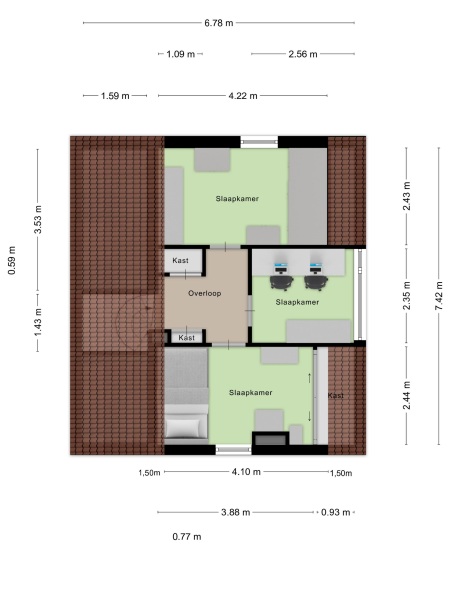 Floor Plan 2 - Galgendijk 3