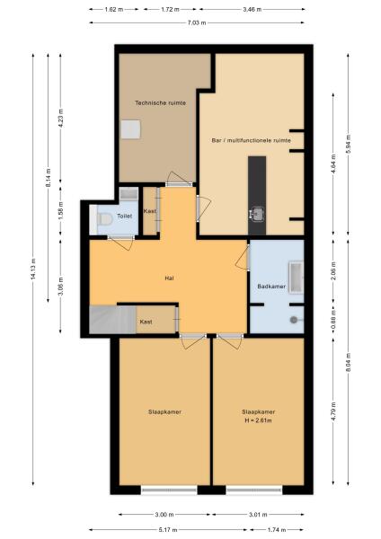 Floor Plan 1 - Het Laantje 39