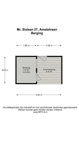 Floor Plan 4 - Mr. Sixlaan 27