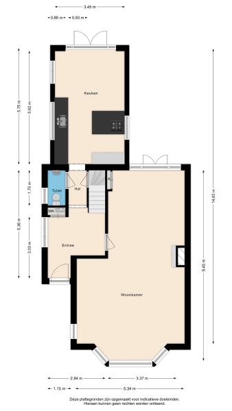 Floor Plan 1 - Juliana van Stolberglaan 3