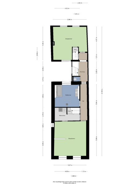 Floor Plan 2 - Vismarktstraat 24
