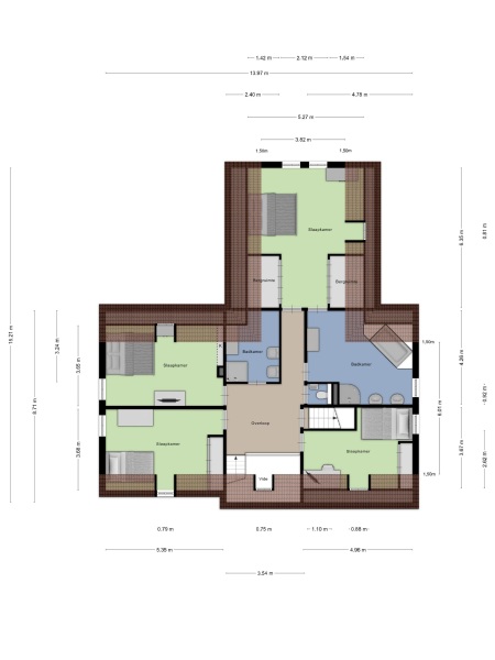 Floor Plan 2 - Kornoeljelaan 13