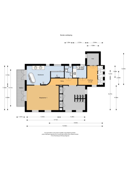 Floor Plan 2 - Raadhuislaan 4