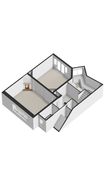Floor Plan 5 - Titiaanstraat 35 H