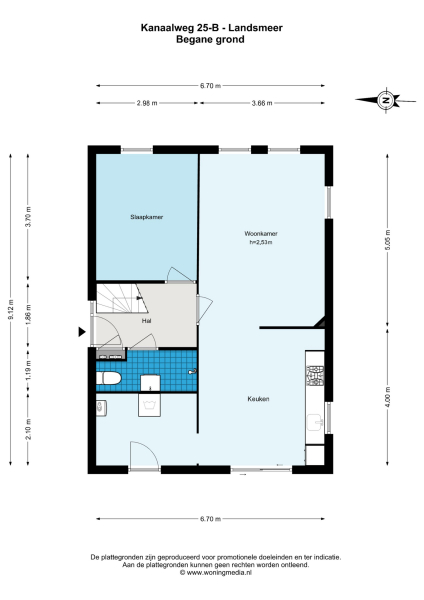 Floor Plan 2 - Kanaalweg 25 B
