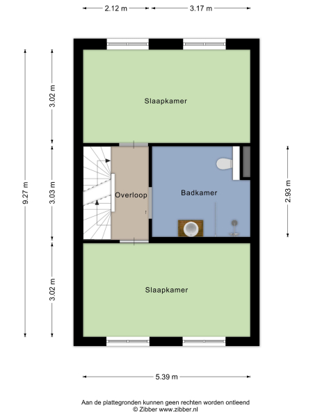 Floor Plan 3 - Bloemistenhof 7