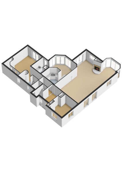 Floor Plan 2 - Wasbeeklaan 37