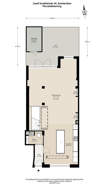 Floor Plan 3 - Jozef Israëlskade 34