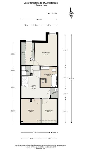 Floor Plan 4 - Jozef Israëlskade 34