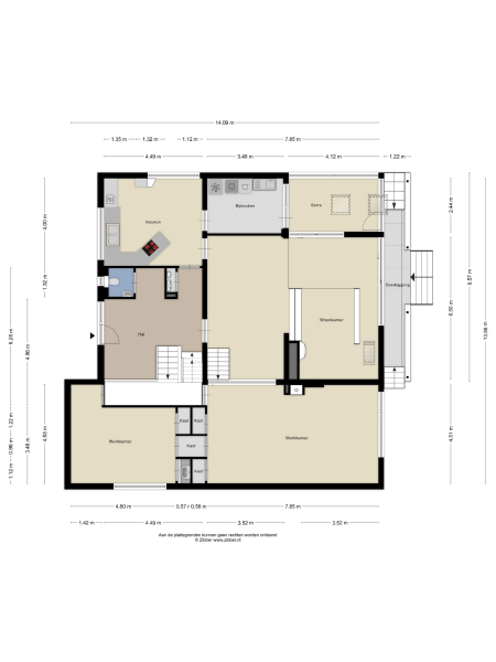 Floor Plan 1 - Dorpstraat 128