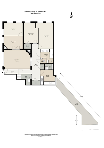 Floor Plan 2 - Rubensstraat 41 A