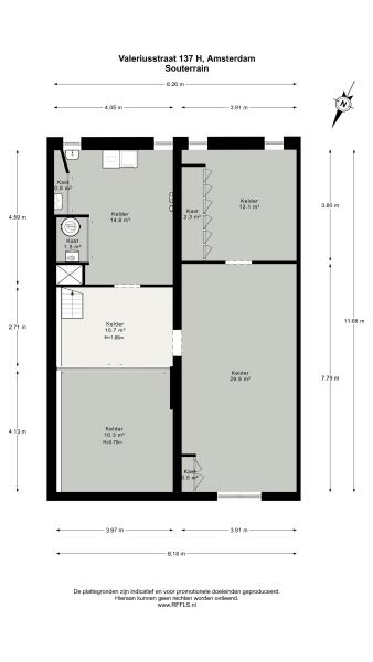 Floor Plan 7 - Valeriusstraat 137 H